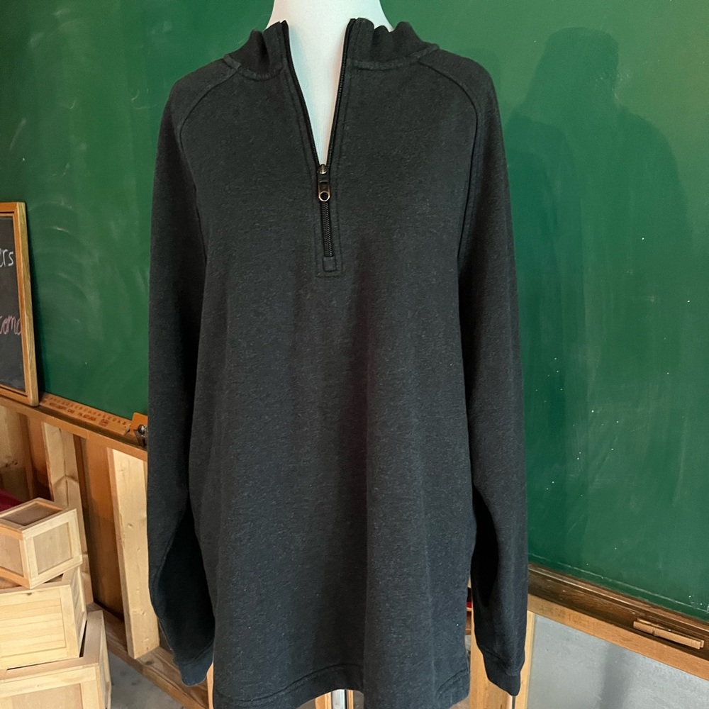 Public Rec 1/4 zip gray top